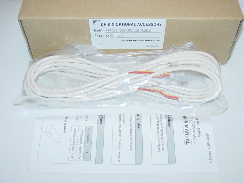 BRCW901A08 - 8m kábel pre ovládač BRC073